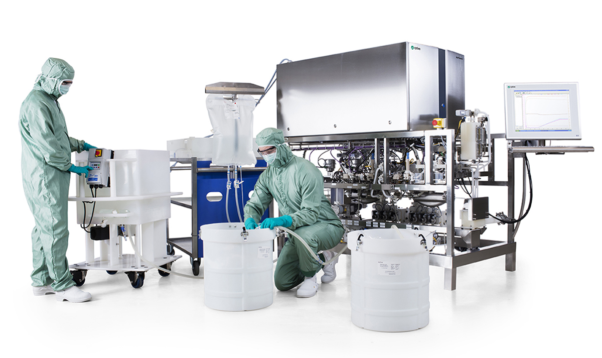 Achieving the required buffer quality with inline conditioning Cytiva