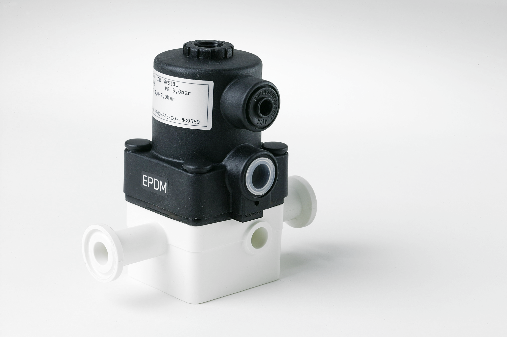 VALVE 2PORT STR. 10MM PP EPDM