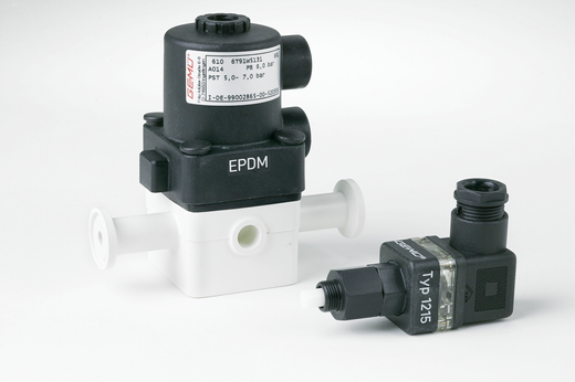 VALVE DIAPH. 3P/2W 6MM PP EPDM