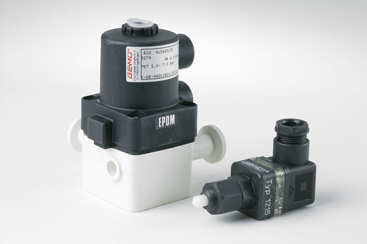 VALVE DIAPH.2P/LEFT 6MM PP EPDM