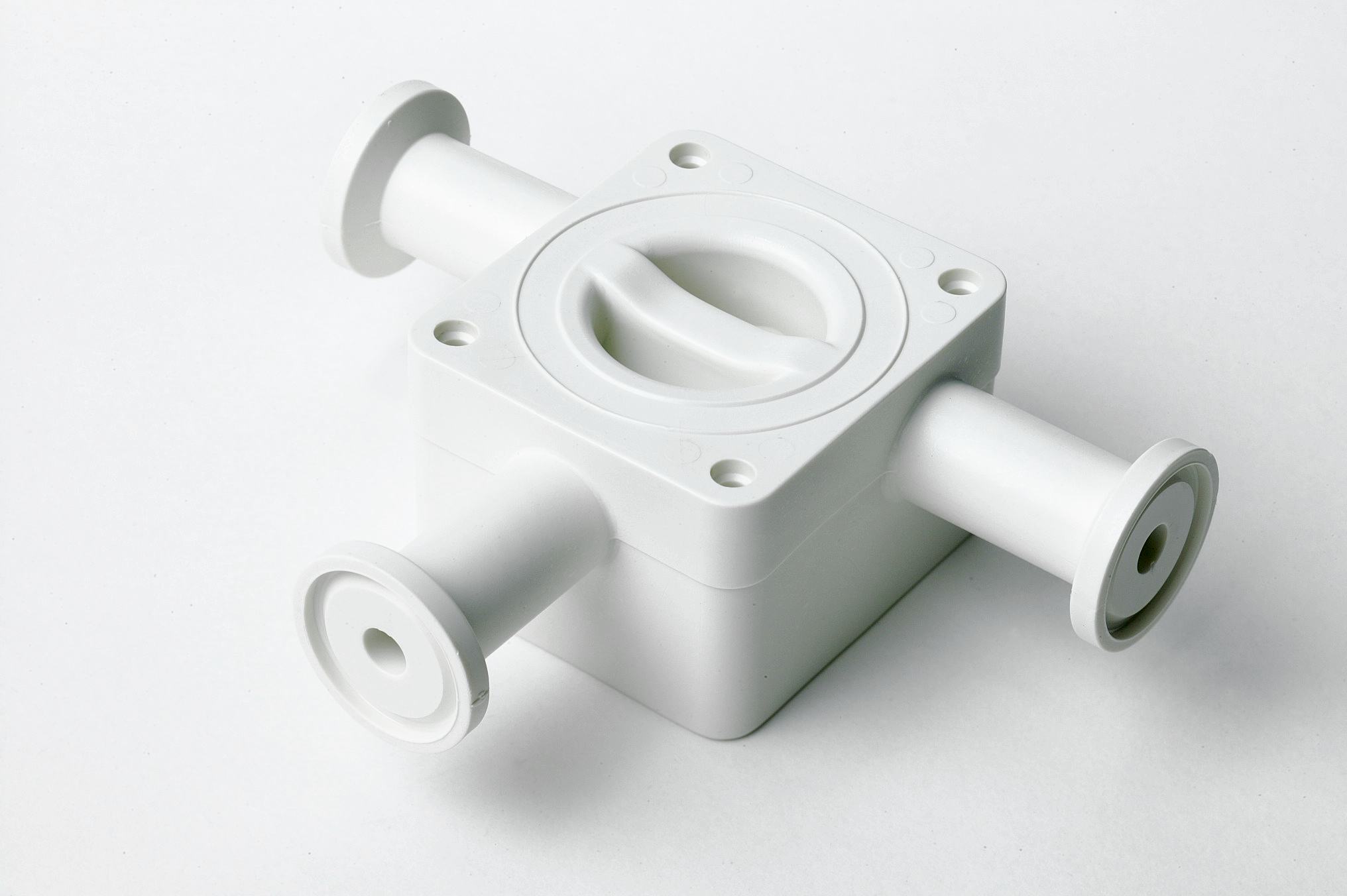 VALVE BODY 3PORT 6MM PP