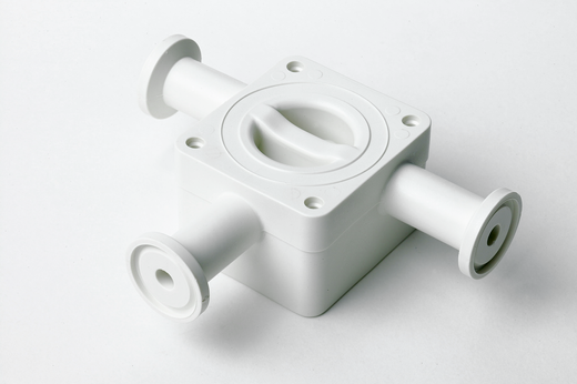 VALVE BODY 3PORT 6MM PP