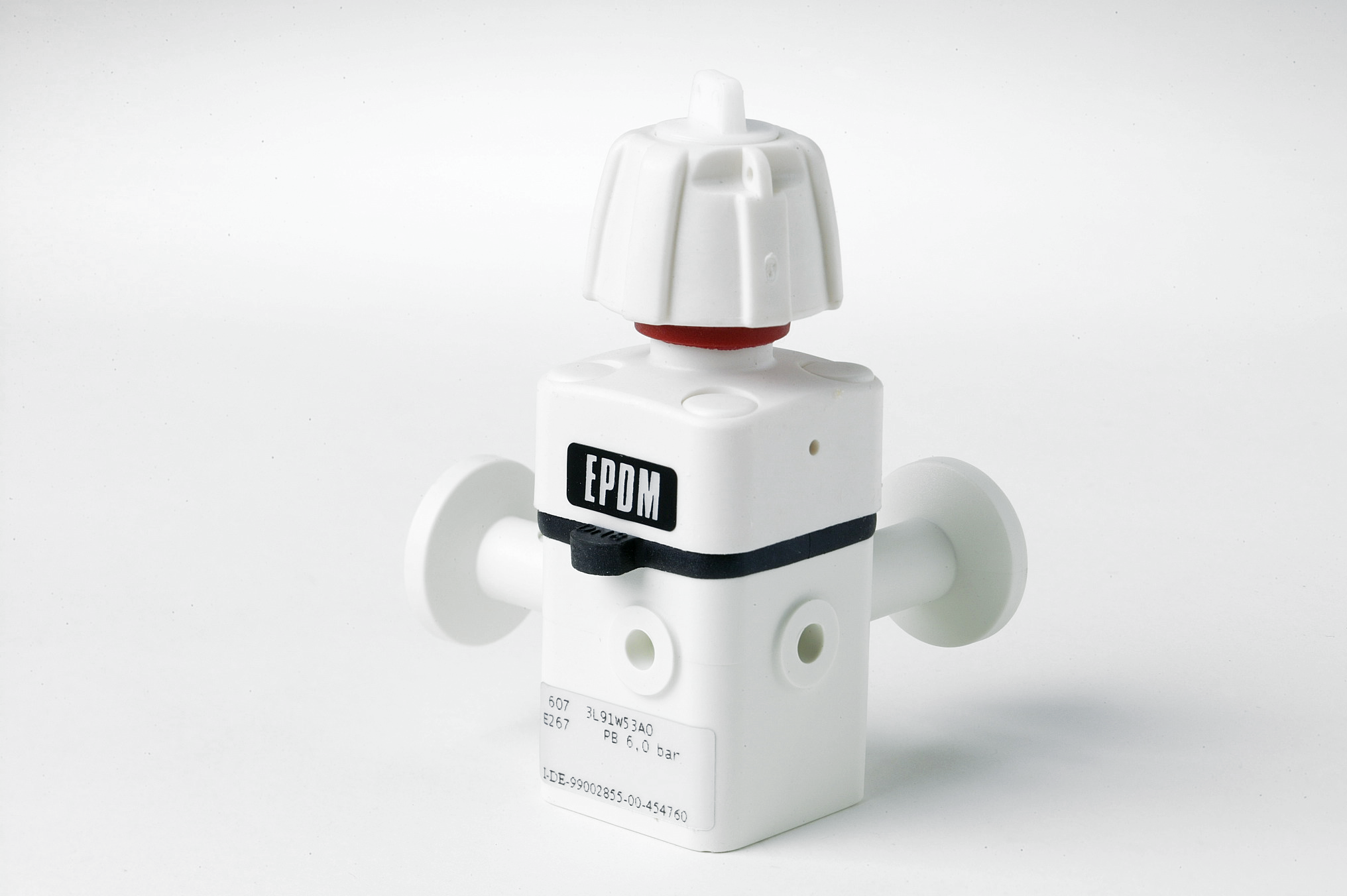 VALVE DIAPH MAN 2P/LEFT 3MM PP