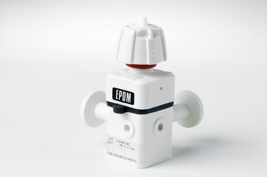 VALVE DIAPH MAN 2P/LEFT 3MM PP