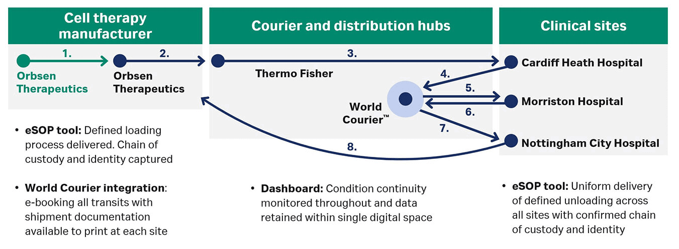Logistics chain in ATTC SAMPLE study