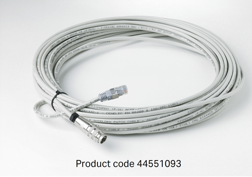 Com cable,RJ45-Amphenol metal,20m,4-pole