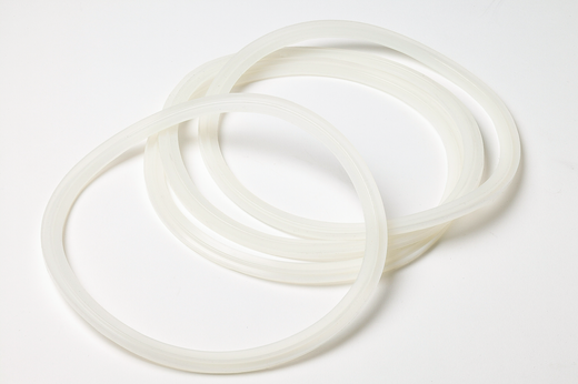 6-IN TC GASKET,SILICONE,PK 4