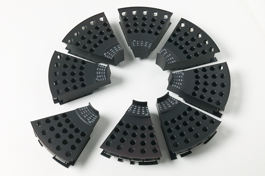 Tray segment set 0.5&nbsp;ml vial (O.D. 7&nbsp;mm)