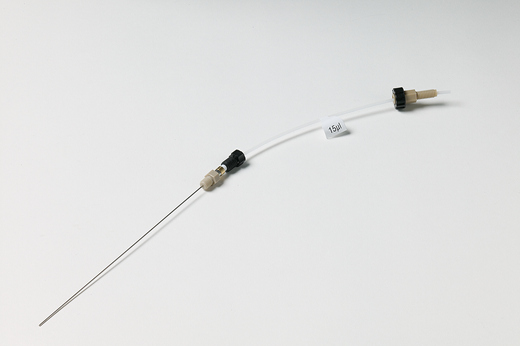 Stainless steel sample needle