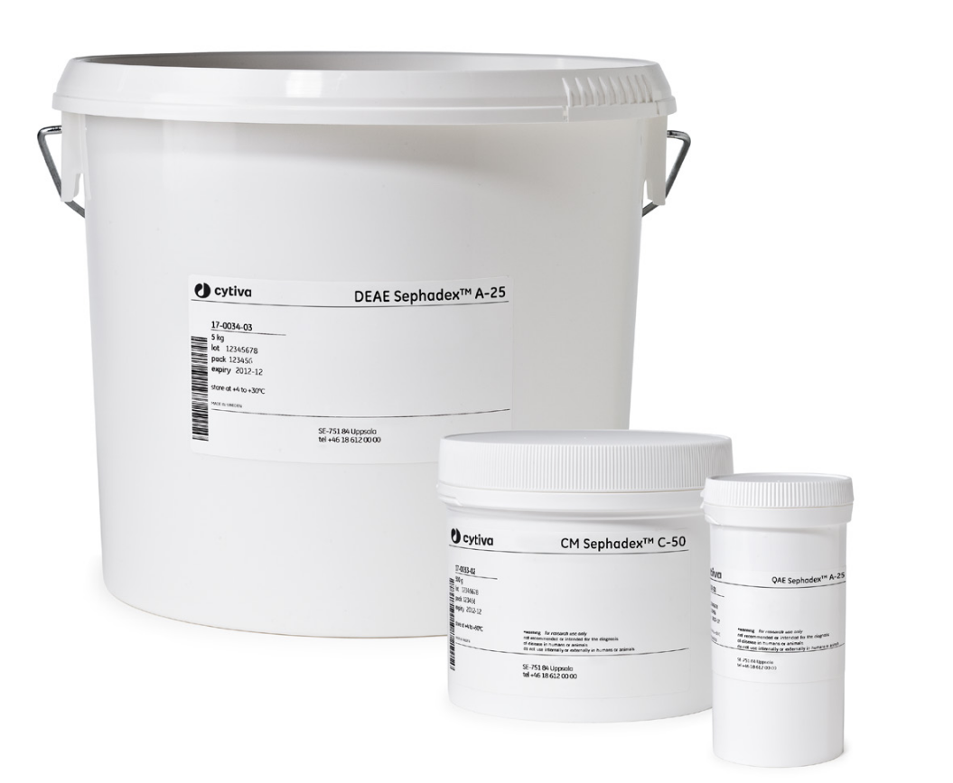 CM Sephadex™ ion exchange resins from Cytiva™