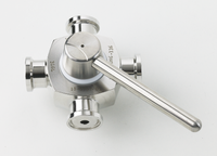 Valve 4-port 2-way i.d. 6 mm