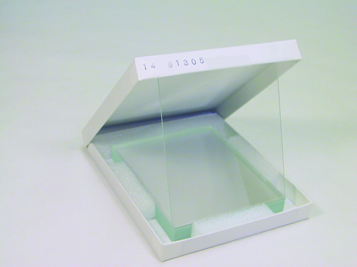 Rectangular glass plates