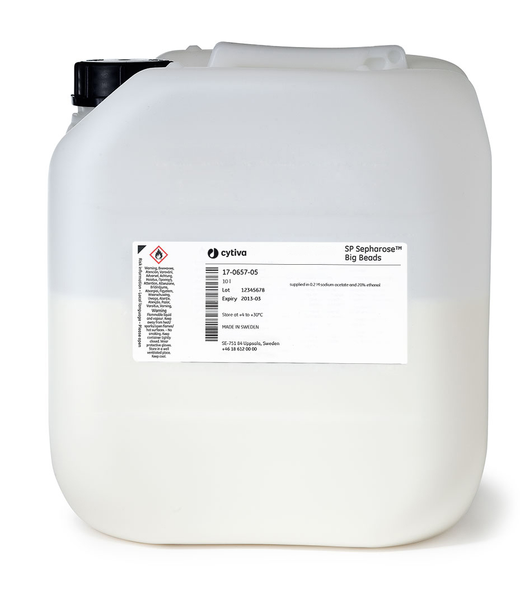SP Sepharose Big Beads 10 l