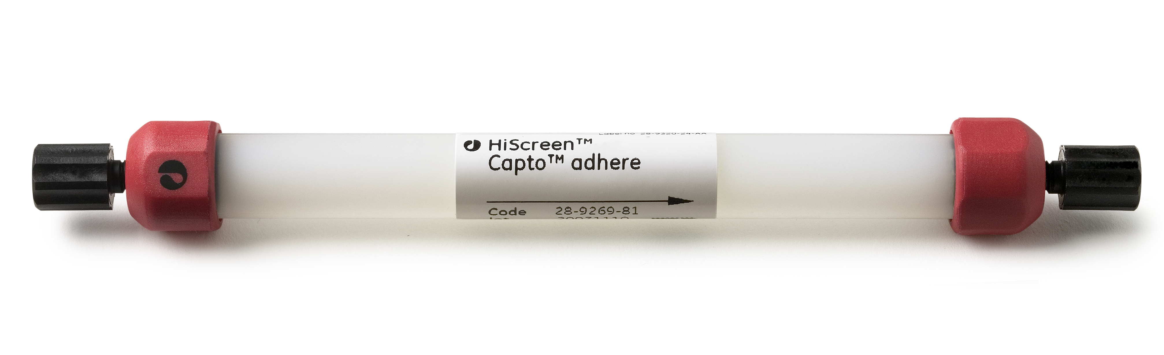 Compact HiScreen Capto adhere chromatography column for lab-scale workflows