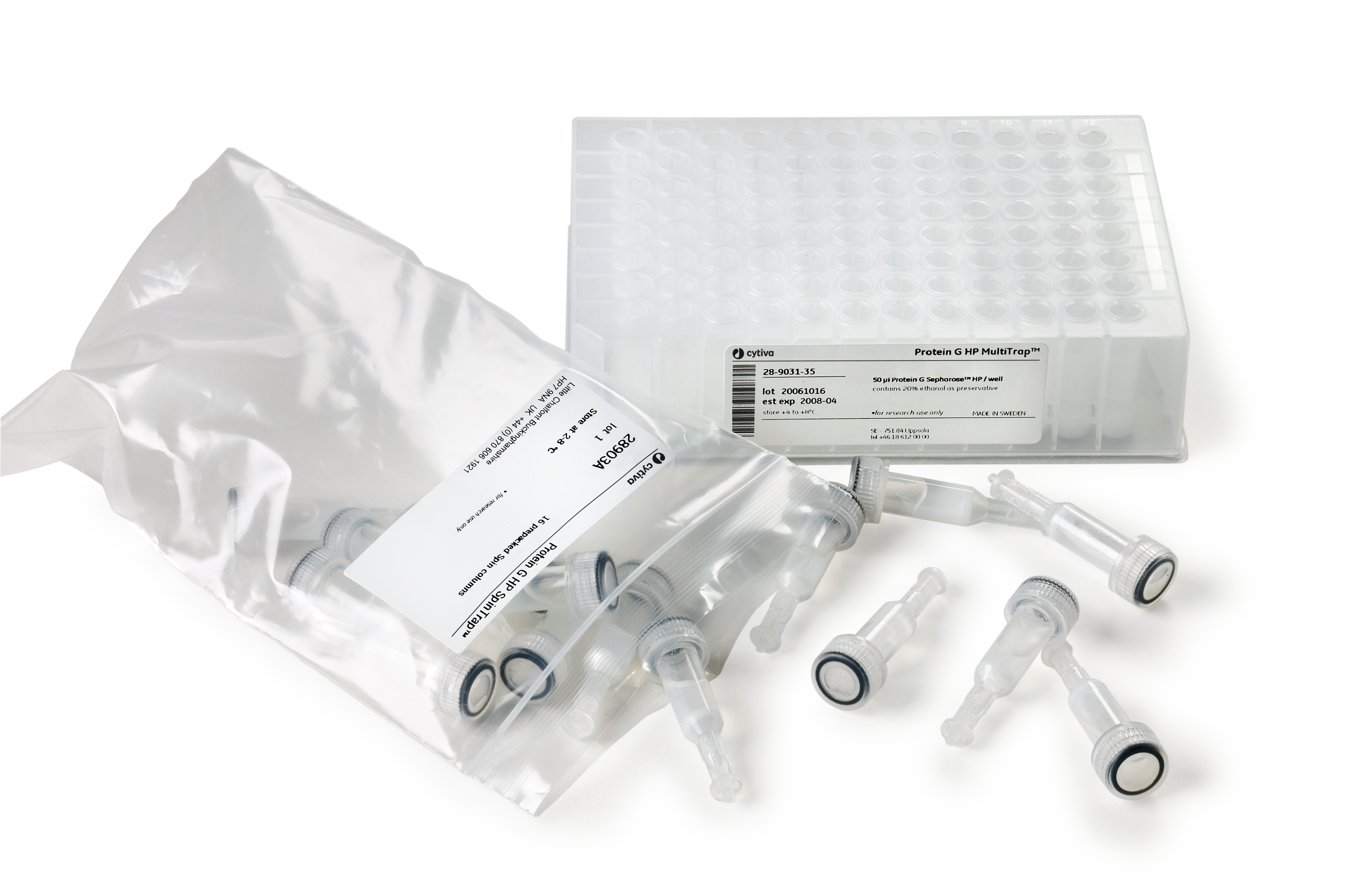 Protein G HP MultiTrap and Protein G HP SpinTrap