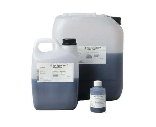 Blue Sepharose™ 6 Fast Flow resin from Cytiva