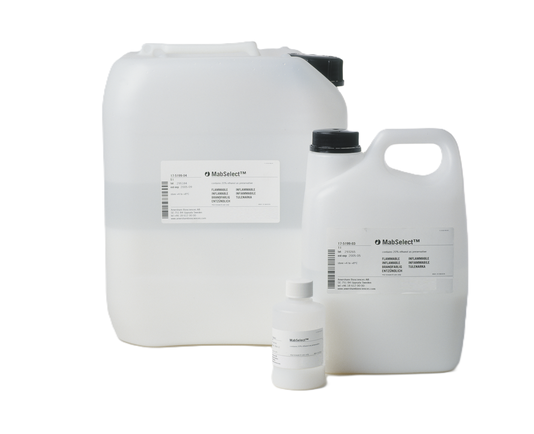 MabSelect™ protein A affinity resin