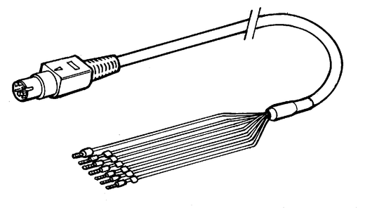 Signal Cable (6-pin miniDin-open)