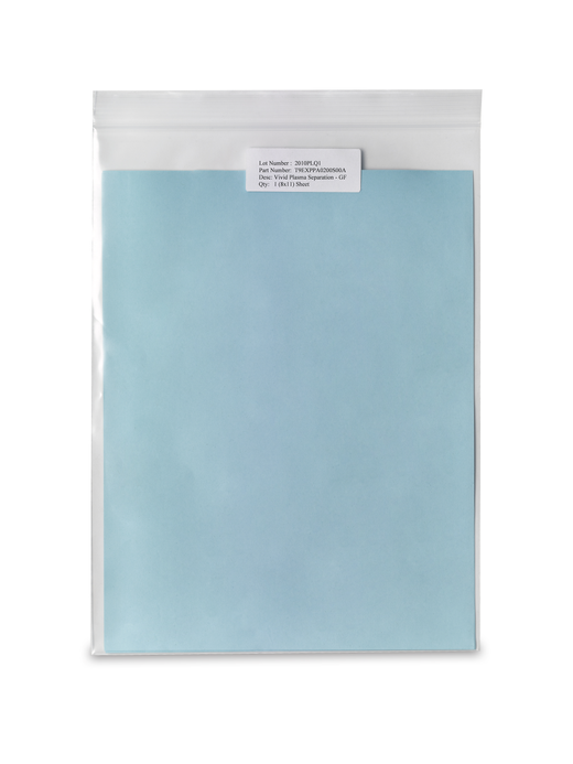 Vivid plasma separation membrane utilizes a patented process where highly asymmetric membranes are specifically engineered for the generation of plasma from whole blood