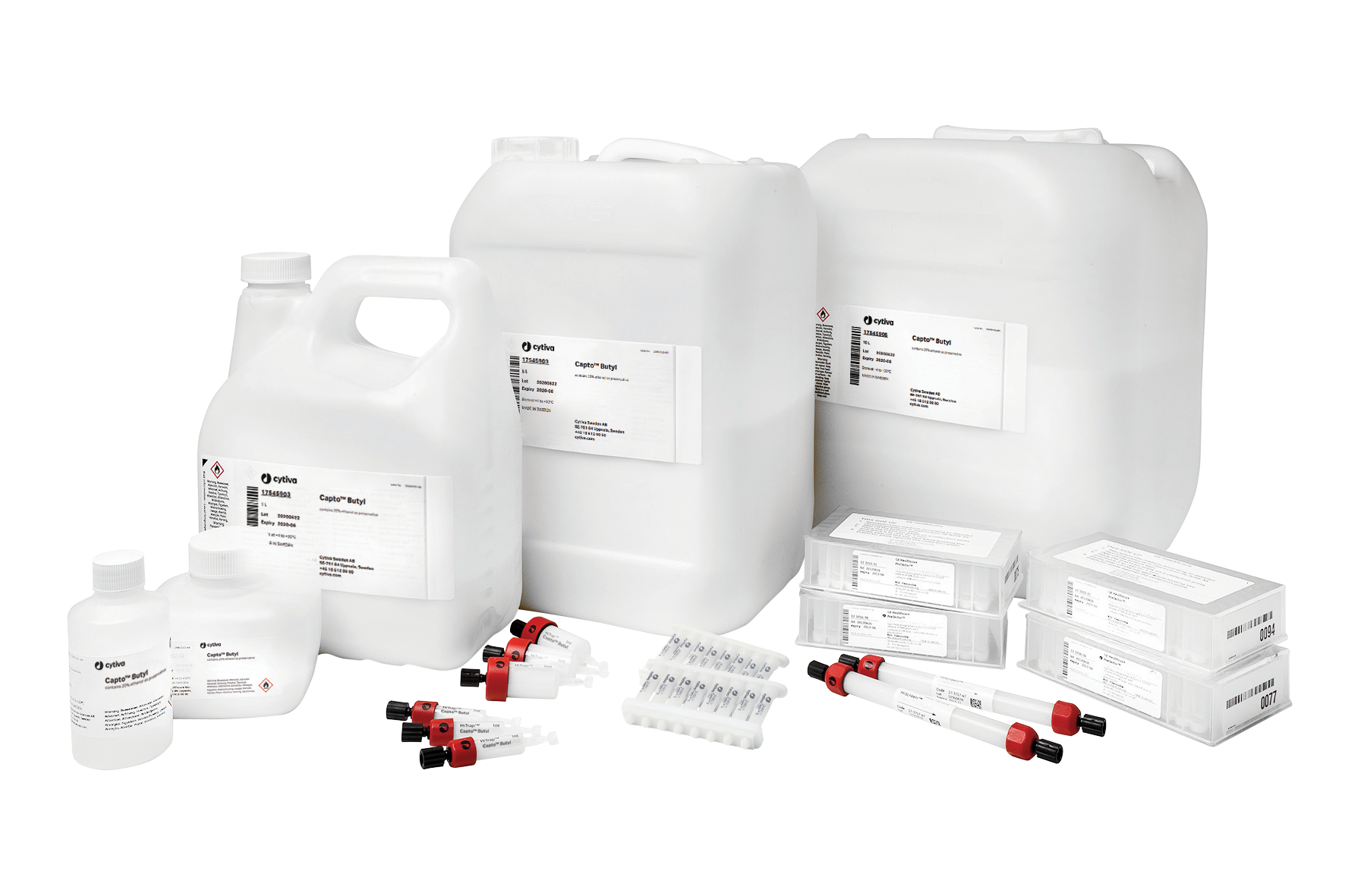 Capto Butyl is a HIC resin (hydrophobic interaction chromatography) that is available in bulk and prepacked formats.
