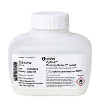 Cytiva Protein Select resin is an affinity chromatography resin for purifying recombinant proteins using the self-cleaving Cytiva Protein Select tag. 