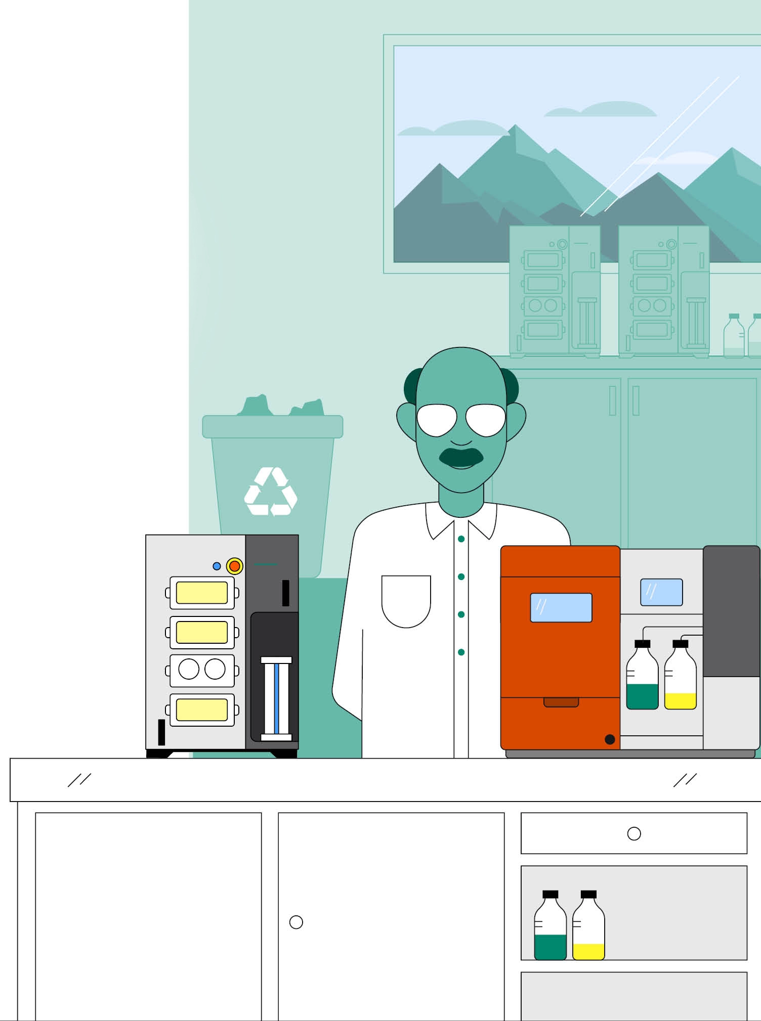 Sustainability in the lab