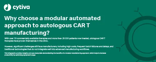 Modular automated approach to autologous CAR T manufacturing