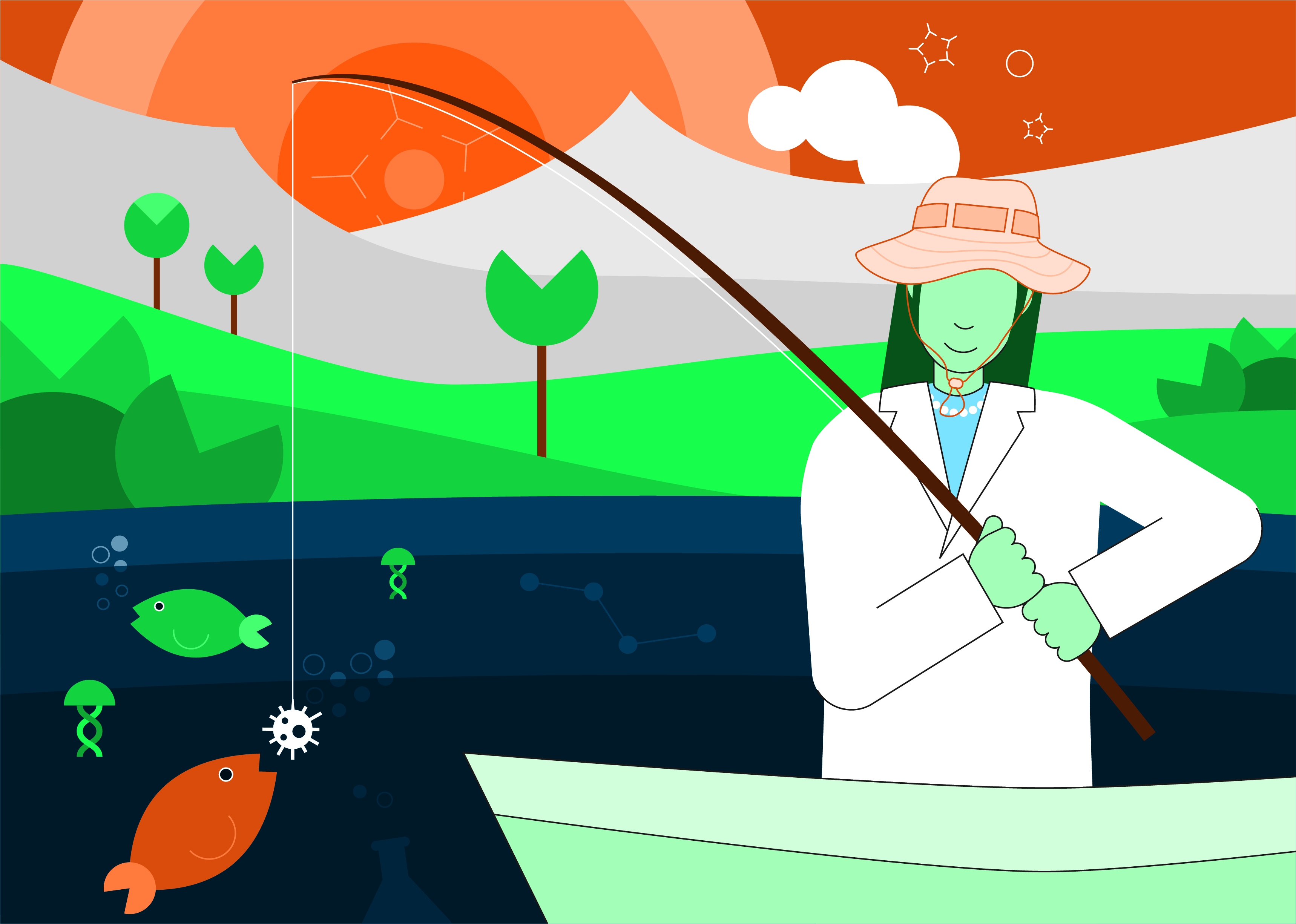 protein purification; illustration; ÄKTA