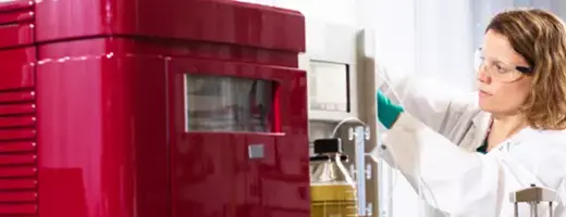 ÄKTA avant purification and scientist