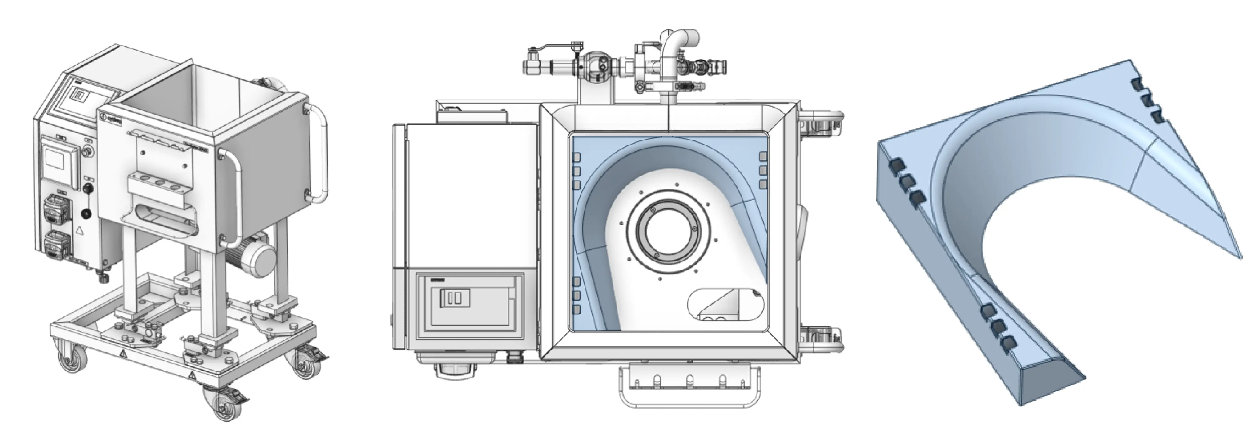 Xcellerex™ XDUO 50 mixer with wedge
